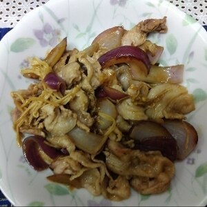 美味しい豚肉と舞茸の炒めもの